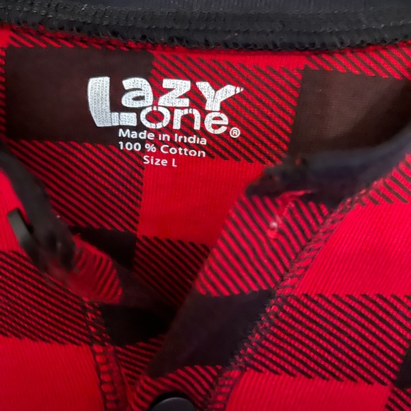 Lazy One matching PJs. Only worn once. - Picture 3 of 5